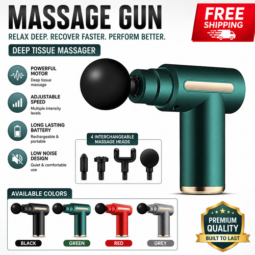 Deep tissue massage gun - tissue,