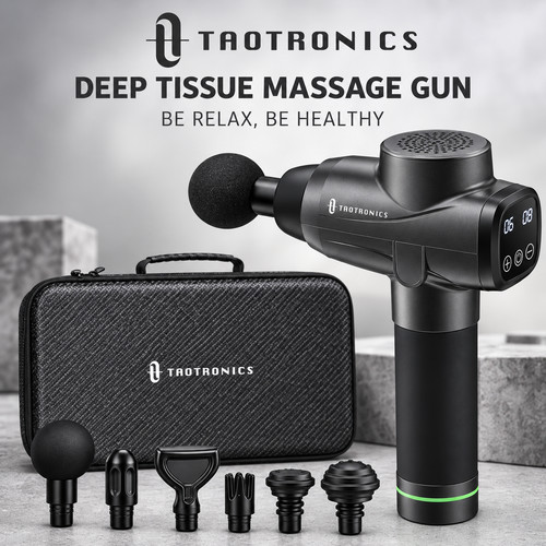 Percussion massage gun - gun, 6